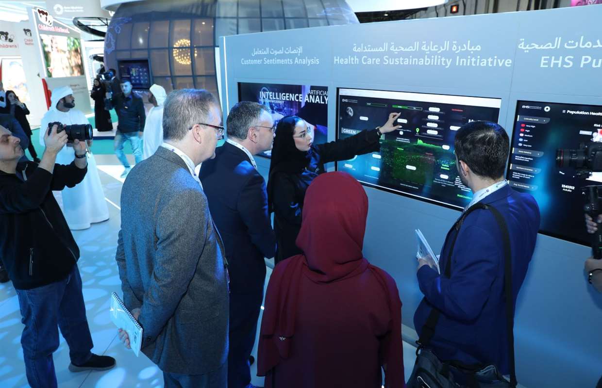 Under the theme “Shaping the Future of Health Services”, and during its participation at Arab Health 2023, Emirates Health Services had launched 19 innovative projects along three main axes: Innovative and Sustainable Health Services, Advanced Healthcare Technology, and Artificial Intelligence (AI) and Preventative Forecasting.